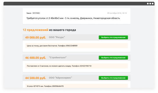 suppliers